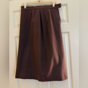 JH Collectibles Chocolate A-Line Skirt